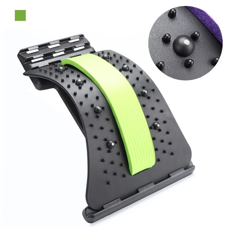 Magnet Massage Set Up Benches Back Stretcher Lumbar Support Acupuncture Device Posture Corrector for Back Pain Relief