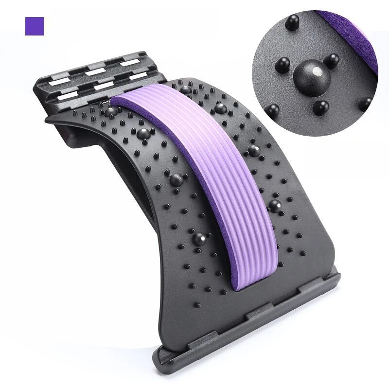 Magnet Massage Set Up Benches Back Stretcher Lumbar Support Acupuncture Device Posture Corrector for Back Pain Relief