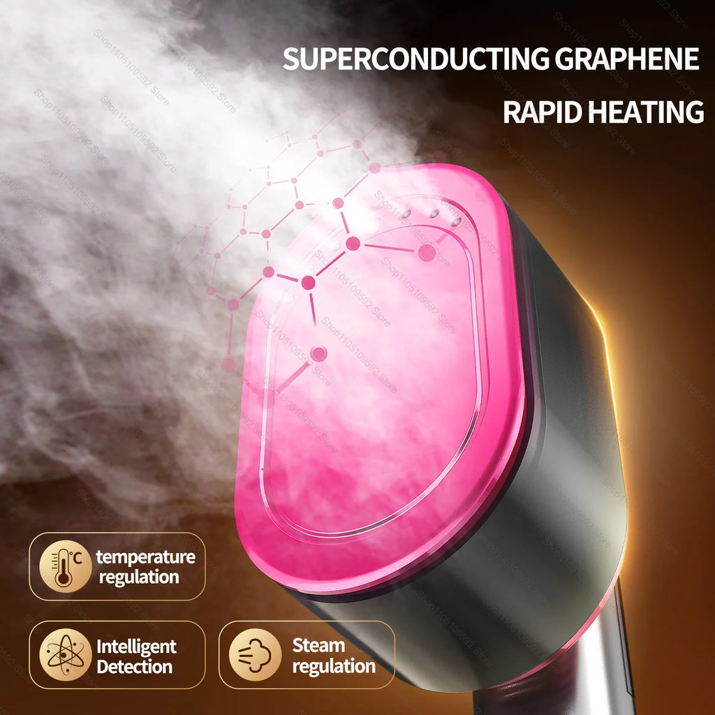 New Model Professional Handheld Garment Steamer 1200W Fast Heating Portable Clothes Fabric Steamer Iron for Home Portable Iron