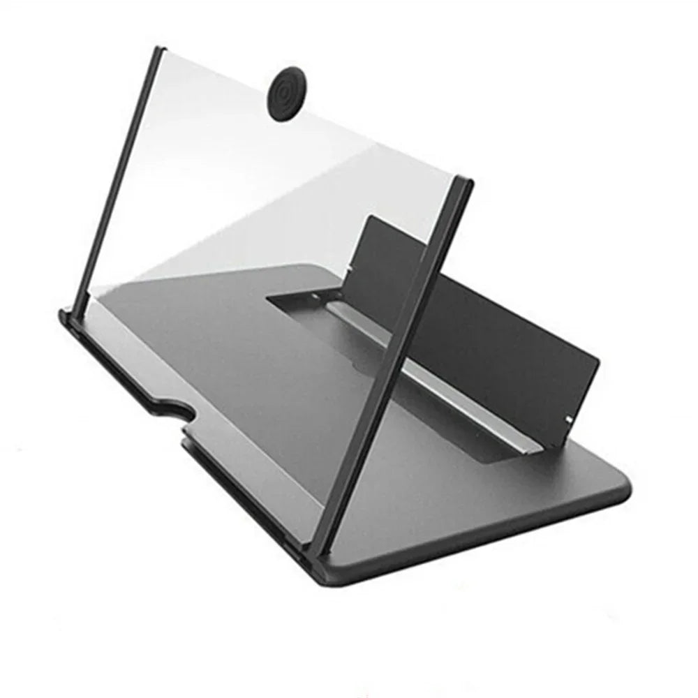 12/10" HD Screen Magnifier Phone Amplifier Anti Blue Light Eye Protection Multi-Function Desktop Stand For iPhone Samsung Xiaomi