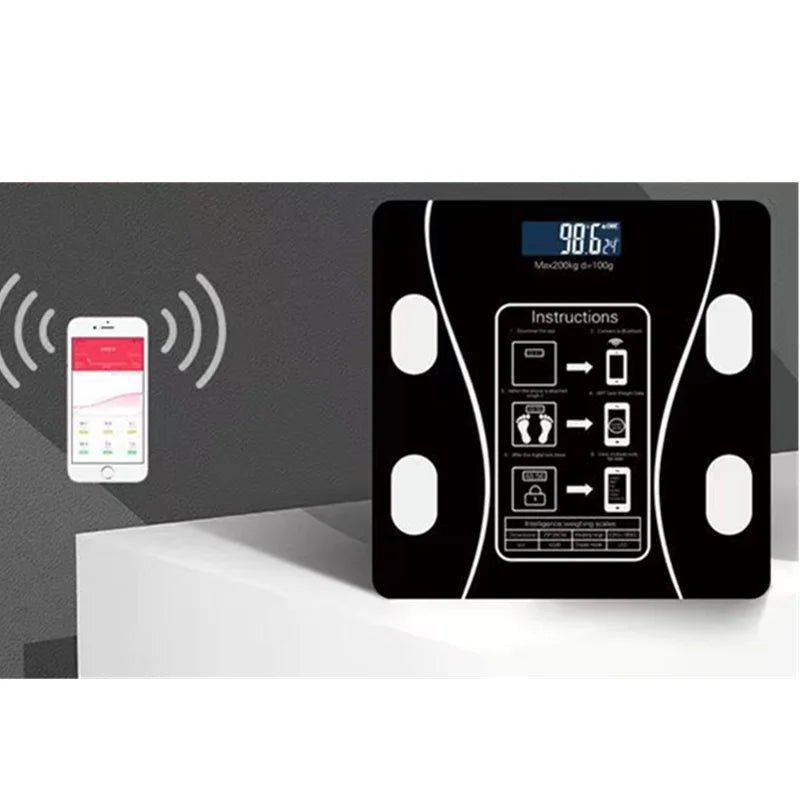 Electronic Scale Bluetooth Weighing Scale Home Charging Healthy Body Scale Weight Scale