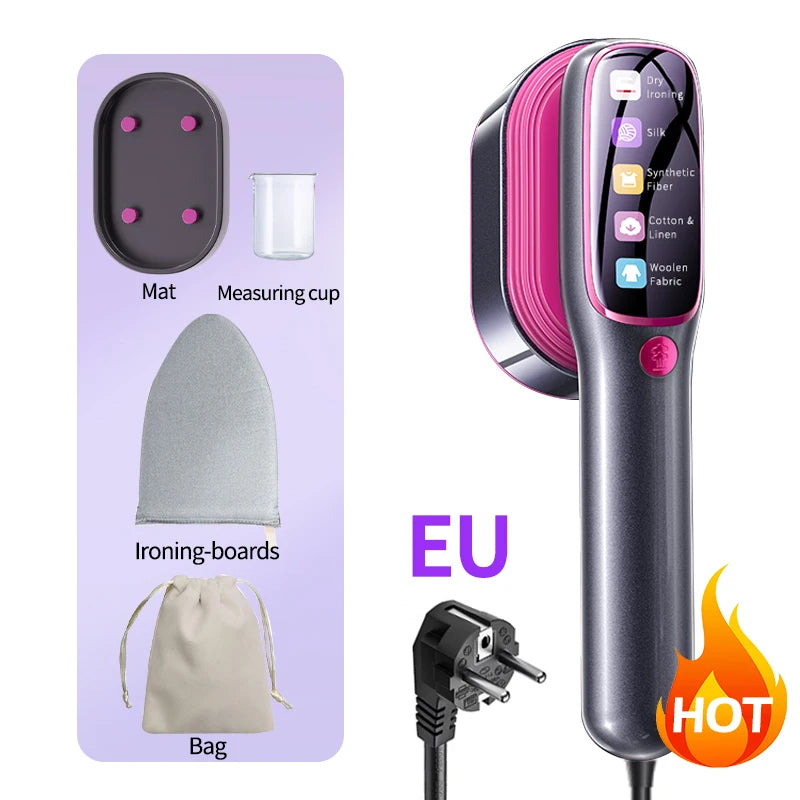 New Model Professional Handheld Garment Steamer 1200W Fast Heating Portable Clothes Fabric Steamer Iron for Home Portable Iron