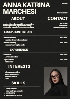 سيرتك الاحترافية (Your Professional Resume)