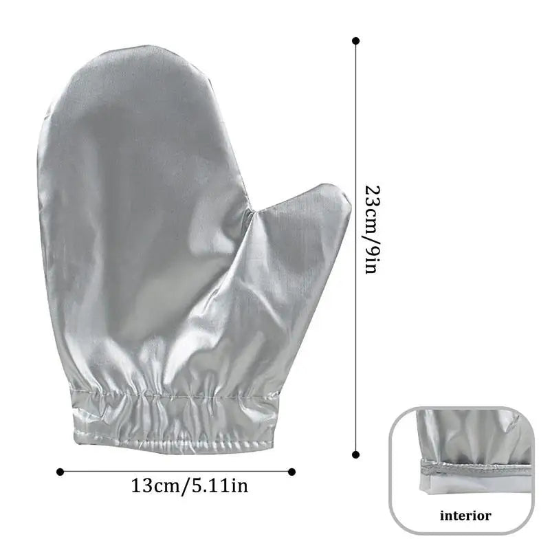 Garment Steamer Ironing Glove Waterproof Anti Steam Mitt Heat Resistant 3-Layer Protective Gloves for Clothes Steamers Mittens