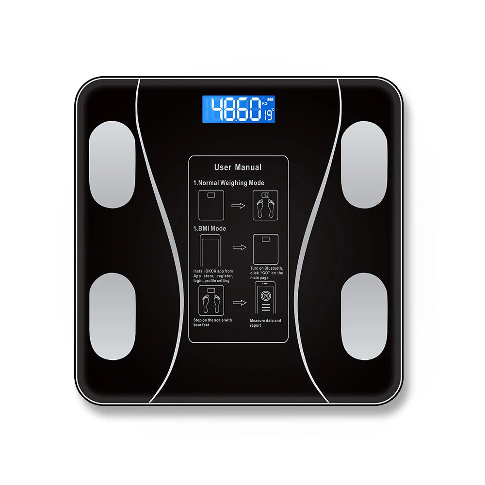 Electronic Scale Bluetooth Weighing Scale Home Charging Healthy Body Scale Weight Scale