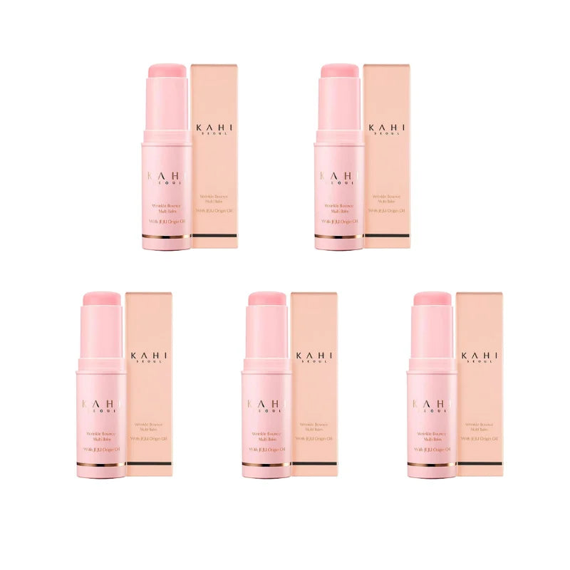 KAHI Multi Balm Stick Wrinkle Bounce Moisturizing Multi Balm Daily Face Moisturizer Stick Korean Skincare Hydrating Stick