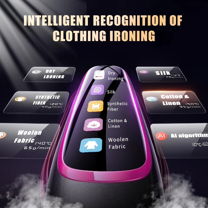 New Model Professional Handheld Garment Steamer 1200W Fast Heating Portable Clothes Fabric Steamer Iron for Home Portable Iron