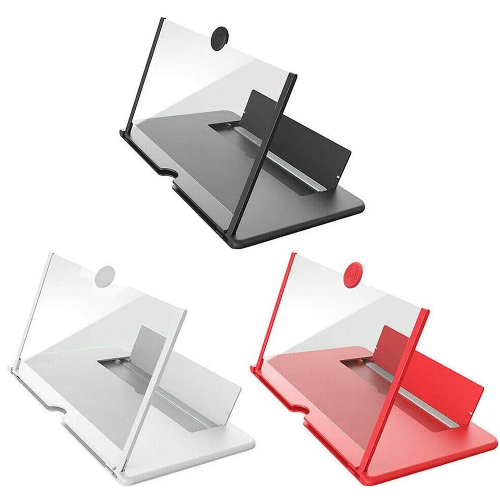 Portable Phone Screen Magnifier Stand Set Foldable Adjustable Watching Video Movie Phone Tool Screen Magnifier Rack Version