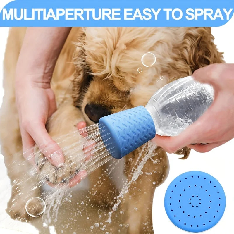 Innovative Silicone Pet Shower Head, Portable Pet Bathing Multifunctional Dog Wash Spray Nozzle, Pet Grooming &Cleaning Supplies