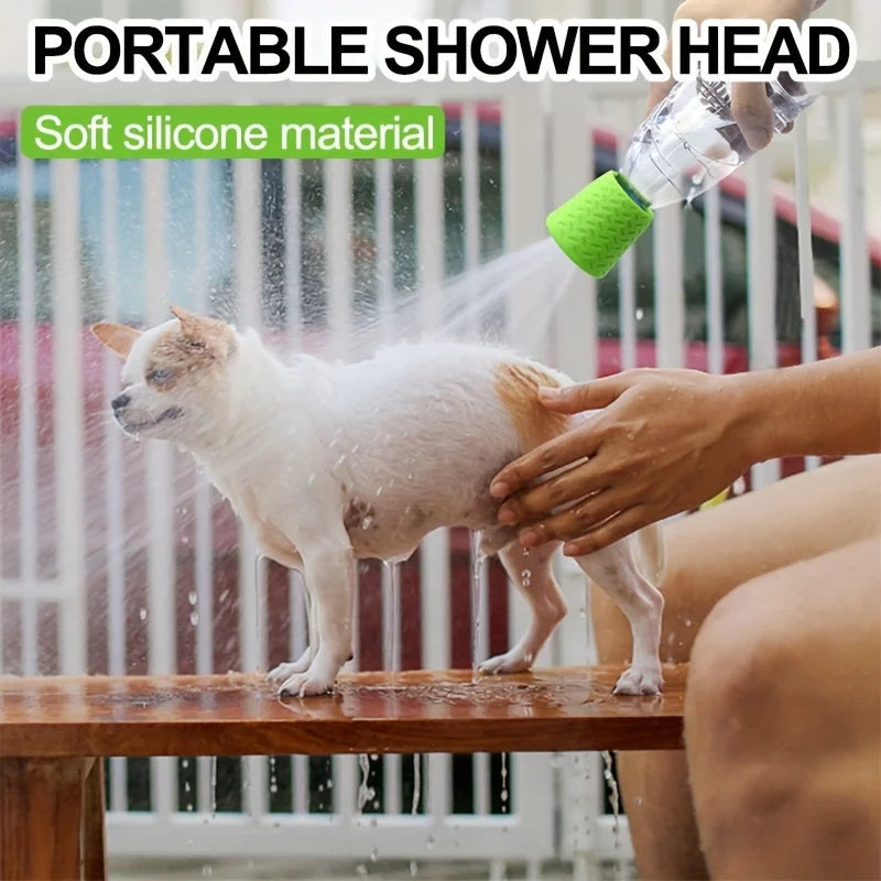 Innovative Silicone Pet Shower Head, Portable Pet Bathing Multifunctional Dog Wash Spray Nozzle, Pet Grooming &Cleaning Supplies