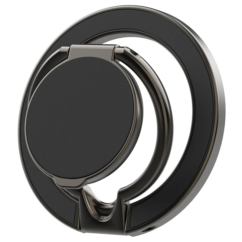 Double Sided MagSafe Phone Stand Magnetic Phone Ring Holder Kickstand Grip for Phone 17 16 Android Gym Car Holder