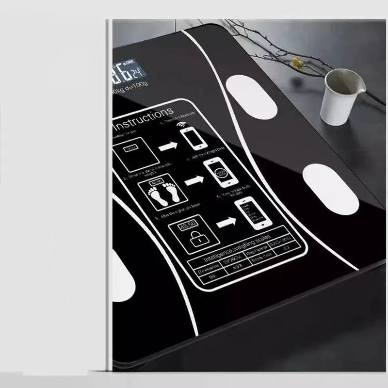 Electronic Scale Bluetooth Weighing Scale Home Charging Healthy Body Scale Weight Scale