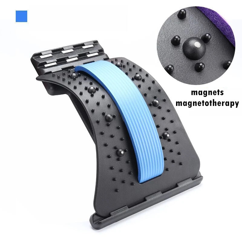 Magnet Massage Set Up Benches Back Stretcher Lumbar Support Acupuncture Device Posture Corrector for Back Pain Relief